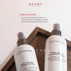 Xịt Rửa Cọ Khô Sephora Collection Daily Brush Cleaner Spray 198.1ml