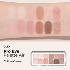 Bảng Phấn Mắt Clio 12 Ô Pro Eye Palette Air 7.2g