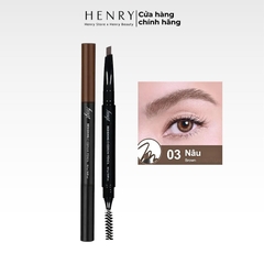 Chì Kẻ Mày 2 Đầu The Face Shop Designing Eyebrow Pencil