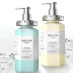 [Hàng Công Ty] Set Dầu Gội Xả Nấm Truffle Weilaiya 450ml x 2 – Phục Hồi Tóc Hư Tổn, Suôn Mượt Chuẩn Salon
