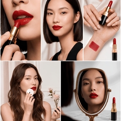 Son Dưỡng Chanel Rouge Coco 120 Gabrielle Màu Đỏ Tươi Sang Trọng, Quyến Rũ