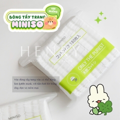Bông Tẩy Trang Miniso 180 Miếng