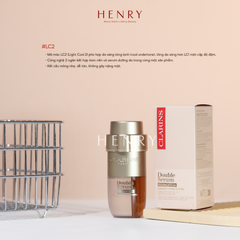 Kem Nền Dạng Serum Clarins Double Serum Foundation 30ml Tone LC1 & LC2 – Lớp Nền Căng Mịn, Tự Nhiên