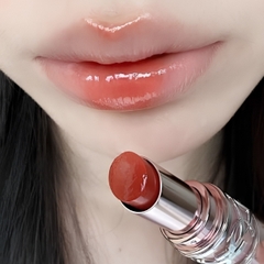 Son Dưỡng YSL Loveshine Candy Glow #12B Sweet Tangerine 3.1g – Hồng Đào Ánh Cam Tươi Tắn, Môi Căng Bóng Tự Nhiên