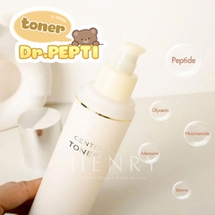 [Hàng công ty] Nước Hoa Hồng Rau Má Dr.Pepti Centella Toner Ex 180ml
