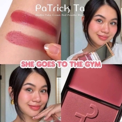 [Mini Nobox Tách Set] Bộ Đôi Má Hồng Kem & Phấn Patrick Ta Major Headlines (Màu #She Goes To The Gym & #She’s Seductive)