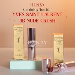 Son Dưỡng YSL Yves Saint Laurent Loveshine Candy Glow 5B Nude Crush Màu Đỏ Nâu
