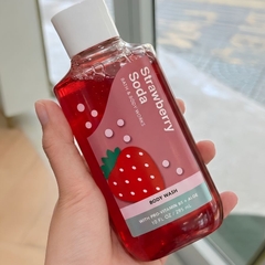 Sữa Tắm Bath & Body Works Strawberry Soda With Pro-Vitamin B5 + Aloe Body Wash 295ml