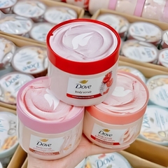 [Bản Mỹ] Tẩy Tế Bào Chết Dove Crushed Cherries & Chia Milk Body Scrub 425g  – Làm Sạch Da Dịu Nhẹ, Dưỡng Ẩm & Hương Anh Đào Hạt Chia Ngọt Ngào
