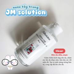 Nước Tẩy Trang JMsolution Derma Care/ H9 Hyaluronic, Làm Sạch Sâu & Phục Hồi Da (500ml/ 850m)