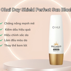 Set 3 Món Kem Chống Nắng OHUI Day Shield Perfect Sun Black SPF50+/PA+++ – Bảo Vệ Da, Dưỡng Ẩm Và Hỗ Trợ Làm Đẹp Da