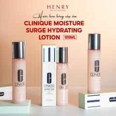 Nước Hoa Hồng Cấp Ẩm Chuyên Sâu Clinique Moisture Surge Hydrating Lotion 100ml