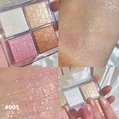 Bảng Phấn Bắt Sáng Dior Backstage Glow Face Palette 10g Căng Bóng Đa Năng (Màu 001/002/004)