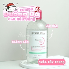 Nước Tẩy Trang Bioderma Sensibio H2O & Sebium H2O Đủ Size (500ml - 850ml)