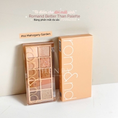 [Màu 00 - 13] Bảng Phấn Mắt 10 Ô Siêu Lấp Lánh Romand Better Than Eye Palette