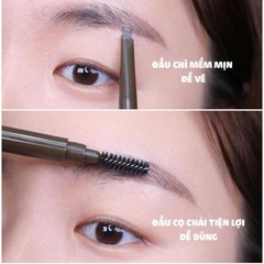 Chì Kẻ Mày 2 Đầu The Face Shop Designing Eyebrow Pencil