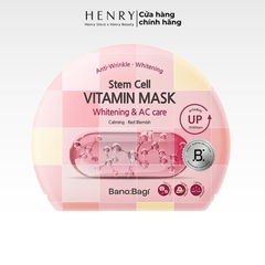 Mặt Nạ Banobagi Stem Cell Vitamin Mask 30ml Công Nghệ Tế Bào Gốc Thực Vật & Vitamin 50.000ppm