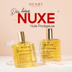 Dầu Dưỡng Đa Năng Nuxe Huile Prodigieuse Or Multi-Purpose Dry Oil 100ml – Dưỡng Ẩm, Nuôi Dưỡng Và Tạo Hiệu Ứng Lấp Lánh Sang Trọng