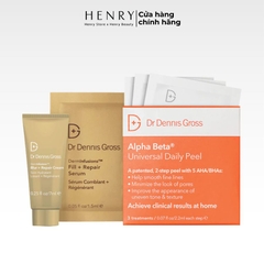 [Fullbox] Set Dưỡng Da Cao Cấp Dr. Dennis Gross Skin Spa Trio Trẻ Hóa & Phục Hồi Chuẩn Clinic