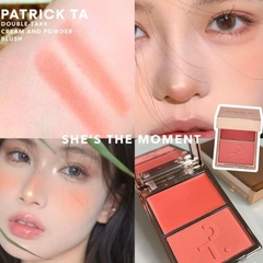 [Fullsize/ Minisize] Phấn Má Hồng Patrick Ta Double Take Creme & Powder Blush