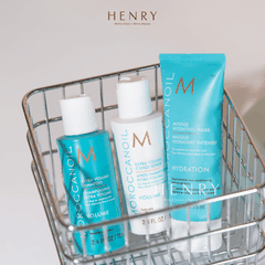 [Minisize] Set Chăm Sóc Tóc Moroccanoil Volume & Hydration – Bộ 3 Món Cho Mái Tóc Bồng Bềnh, Mềm Mượt