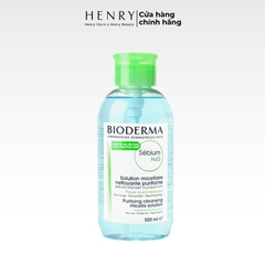 Nước Tẩy Trang Bioderma Sensibio H2O & Sebium H2O Đủ Size (500ml - 850ml)