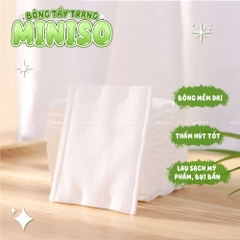 Bông Tẩy Trang Miniso 180 Miếng