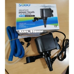 Máy Bơm Chìm và Oxy 3 trong 1 SOBO WP-1200, WP-1680, WP-2680