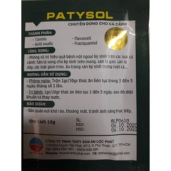 PATYSOL - Xử Lý Kí Sinh Trùng Hồ Cá