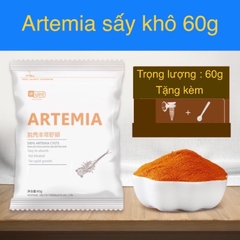 Artemia Sấy Khô YEE gói 60gr (Tặng kèm ống nhỏ giọt)