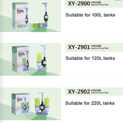 Lọc BIO Tích Hợp Máy Bơm Tặng Kèm Vật Liệu Lọc XY-2900, XY-2901, XY-2902