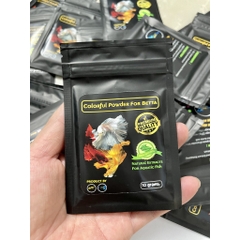 Bột lá bàng - Colorful Powder For Betta - Chuyên Dưỡng Cá Betta và Cá Cảnh khác - Tiện Lợi và Dễ Dùng