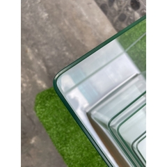 [Hàng nhập khẩu] Bể cá , Hồ Cá Đúc bo góc, viền mài vi tính, Kính trong suốt, nhiều kích thước