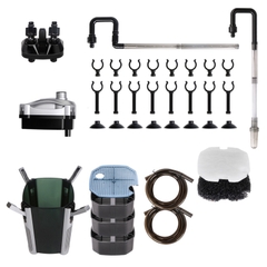 Máy Lọc Ngoài, Lọc Thùng ATMAN DF-500, DF-700, DF-1000, DF-1300 Kèm theo Vật Liệu Lọc