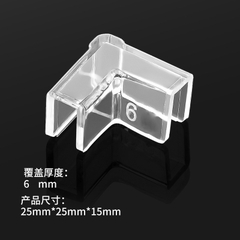 Kẹp Góc Silicon Bảo vệ cạnh góc hồ cá, chống va đập và trầy sước