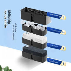 Máy Lọc Treo Ngoài Jeneca LT Series (LT-300 / LT-400 / LT-500 / LT-600) – Có phần hút dưới đáy lọc để rút nước dễ dàng