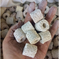 Sứ Viên Lọc Nước - Sứ Nhẫn Trắng -  Sứ Trụ - Vật Liệu Lọc, Chứa Vi Sinh Tốt Cho Hồ Cá