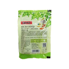 Cám TAIYO Micro Food đến từ Ấn Độ, Thức Ăn Chuyên Dùng Cho Cá Cảnh Nhỏ, Giá Rẻ và Hàm Lượng Dinh Dưỡng Cao (gói 20gram)