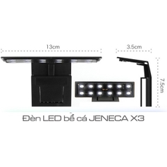 Đèn Led Trắng nhỏ gọn cho Bể cá JENECA X3 5W