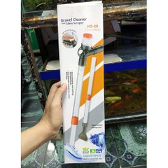 Bộ Dụng Cụ Hút Nước và Vệ Sinh Bể Cá KASAN Gravel Cleaner KS 08