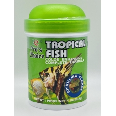 Thức Ăn Cá Ông Tiên, Cá Thần Tiên TROPICAL FISH Pro Choice - dạng Vẩy Lá, Cá dễ ăn, dễ hấp thu