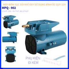 Máy Sủi Khí Oxy Sử Dụng Bình Ắc Quy Resun MPQ 902 (18w) 903 (35w) 904 (60w) 905 (100w) 906 (120w) 907 (130w)