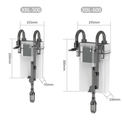 Máy Lọc Treo Xiaoli SUNSUN kết hợp Lọc Váng XBL 300 | XBL 400 | XBL 500 | XBL 600