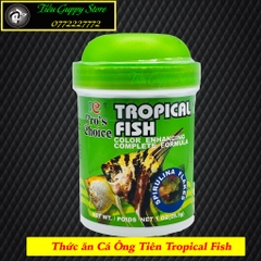 Thức Ăn Cá Ông Tiên, Cá Thần Tiên TROPICAL FISH Pro Choice - dạng Vẩy Lá, Cá dễ ăn, dễ hấp thu