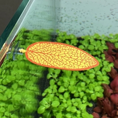 Lá Nhựa Trang Trí Bể Cá Có Cốc Hút – Lá Nghỉ Ngơi, Ẩn Nấp, Làm Tổ cho cá Betta và các loại cá khác