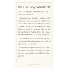 BACVISORB - Phòng và Hỗ Trợ Cá Bị Virus, Vi Khuẩn