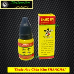 Dung Dịch Nước Nâu Xử Lý Nấm SHANG HAI Cho Cá Cảnh