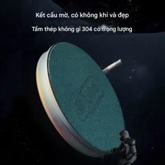 Sủi Dĩa Tròn YEE Cao Cấp, Bọc viền Inox và tặng nhiều phụ kiện theo sủi