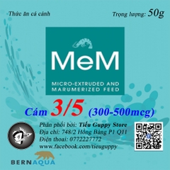 Cám Mem - thức ăn cá cảnh cao cấp đến từ Bỉ - kích thước 2/3 và 3/5