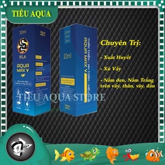 AQUA MAX V - Chuyên Sử Dụng Trong Các Trường Hợp Cá Bị Xù Vẩy, Xuất Huyết, Nấm Trắng